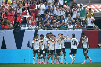 DFB-Team jubelt auch bei WM zur Torhymne "Major Tom" - Der Song "Major Tom" wird bei der Fußball-Weltmeisterschaft nach Treffern des DFB-Teams gespielt. (Archivbild)