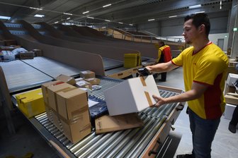 DHL eröffnet mechanisierte Zustellbasis in Chemnitz - Das neue Paketzentrum an der Frankenberger Straße in Chemnitz.