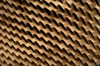Akustikbauelemente werden in der Architektur gern als Designelement eingesetzt. 