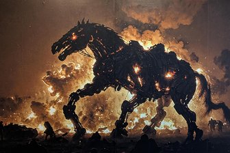 Die Aktualität von Stalingrad: Chemnitzer Ausstellung in Zeiten von Kriegen - In eindrucksvollen KI-generierten Bildern von Alexander Kluge zeigt die Ausstellung verschiedene Gesichter des Krieges.