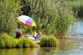 Freibäder und Badeseen in Sachsen.
