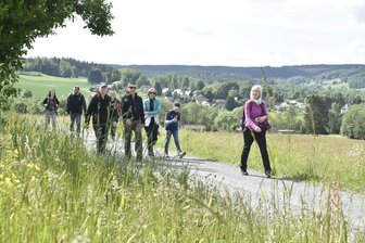 Bei herrlichem Wetter haben in Erlbach im vergangenen Jahr in Erlbach 858 Bergwanderer ihre Schuhe geschnürt.