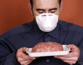 Die Gefahr im Hackepeter - Im rohen Schweinefleisch können sich Keime schnell vermehren.