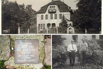 Die Geschichte des Arztes Ludwig Katzenstein: Der Tod in Auschwitz - Ludwig Katzenstein (unten links) hatte eine Villa in Eppendorf. Er kam in Auschwitz ums Leben.