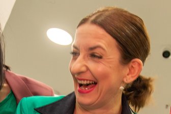 Die „Landrätin“ stellt sich in Plauen im Erzählcafé vor - Die „Landrätin“ Therese Langhof-Thomas stellt sich im Erzählcafé vor.