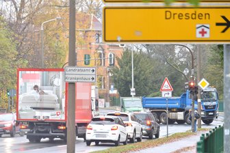 Die lautesten Straßen in Freiberg - Die Bundesstraße 101 gehört zu den lautesten Straßen in Freiberg. Die Einmündung zum Meißner Ring passieren im Schnitt 14.500 Fahrzeuge pro Tag. Gegenüber dem Lärmaktionsplan 2018 ist das Aufkommen um rund 8 Prozent gesunken.