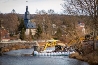 Die letzten Tage der alten Kirchenbrücke -