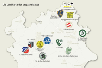 Die Liga der jungen Wilden - Übersicht: Die Landkarte der Vogtlandklasse