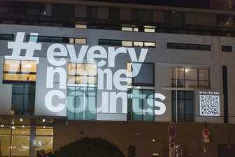 Die Macht der Namen: Ein digitales Denkmal für NS-Opfer aus Freiberg - Eine Medieninstallation in Berlin 2021 erinnert an die Opfer der NS-Zeit.