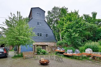 Die Mühlen in Langenchursdorf und Niederlungwitz laden ein - Blick auf die Doegemühle in Langenchursdorf.