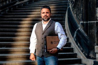 „Die sächsische Polizei kann das Cannabisgesetz so noch nicht durchsetzen“ - Jan Krumlovsky ist seit zwei Jahren Chef der Polizeigewerkschaft Sachsens.