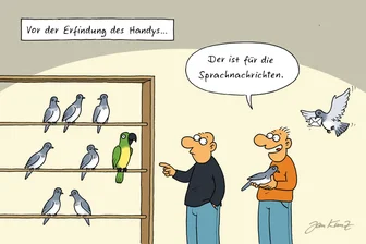 Die Satire zum Wochenende: Piep, piep, piiieeep... wie das Handy die Generationen trennt - Sprachnachrichten waren früher etwas beschwingter als jetzt.