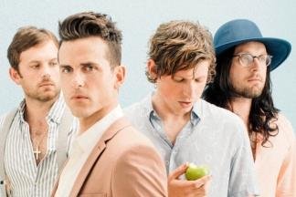 Die Schepper-Popper - Caleb, Jared, Matthew und Nathan Followill (von links).