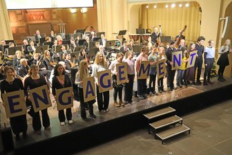 Die schönsten Bilder vom Neujahrsempfang in Freiberg: Ehrung für das Ehrenamt - Der Theaterjugendclub begeisterte beim Neujahrsempfang in Freiberg.