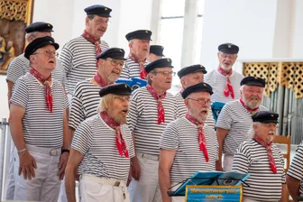 Die schönsten Bilder vom Start des Kultursommers in Plauen - Der Shantychor Plauen war beim Auftakt des Kultursommers mit dabei. Die Sänger feiern am 4. Juli ihr Sommerfest mit zwei befreundeten Chören.