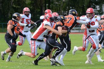 Die Tabellenspitze entfernt sich weiter: Vogtland Rebels verlieren Heimspiel und Platz 2 an die Suhl Gunslingers - Nullnummer: Suhl hatte die Vogtland Rebels fest im Griff.