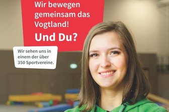 Die vielen Gesichter des Vogtlandsports - Linda Schreiner, Übungsleiterin bei Cheermania Auerbach, ist eines der Gesichter der Kampagne.