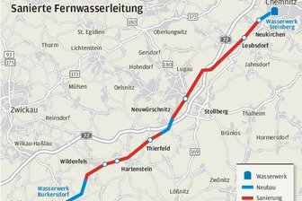 Die wichtigste Wasserleitung der Region hält jetzt wieder dicht -