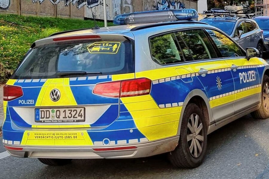 Dieb in Chemnitz läuft Polizei in die Arme - Polizisten konnten den mutmaßlichen Täter nach einem kurzen Fluchtversuch festnehmen. 