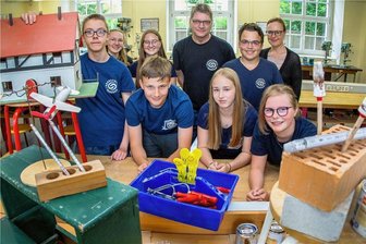 Diese Jugendlichen aus Oederan wissen, was sie wollen - Fahrzeugtechnik, Handwerk, Medizin: Diese Schülerinnen und Schüler der Oberschule Oederan haben schon genaue Vorstellungen von ihrem künftigen Beruf.