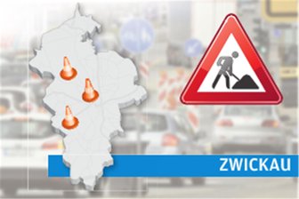 Diese Straßen sind in Zwickau gesperrt - In Zwickau ist weiterhin mit zahlreichen Sperrungen wegen Baustellen zu rechnen.