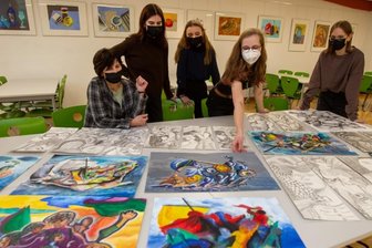 Diesterweg: Speisesaal wird zur Kunsthalle - 