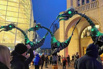 Dinosaurier erobern den Neumarkt -