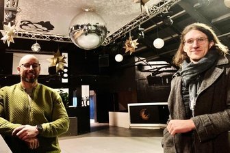 Disco-Tempel wird zum Trainings-Mekka - Enrico Heymann (r.) und Marcel Engeln wollen in der ehemaligen Disco im Ring-Center Schwarzenberg ein Fitnessstudio eröffnen.