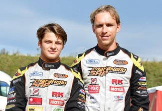 Disqualifikation vermiest Heimrennen - Zufrieden konnten Niels und Tim Tröger (von links) nicht dreinschauen. Ihr Heimrennen hatten sie sich anders vorgestellt.