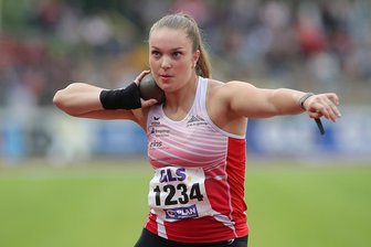 DM-Silber ebnet für Leichtathletin aus dem Erzgebirge den Weg zur U-20-Weltmeisterschaft - Löste mit ihrem 2. Platz in Koblenz ein Ticket zu den U-20-Weltmeisterschaften in Peru: LV-90-Kugelstoßerin Jolina Lange.