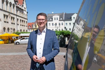 Döbeln: Sven Liebhauser als Oberbürgermeister wiedergewählt - Sven Liebhauser (CDU) wurde im Amt des Oberbürgermeisters von Döbeln bestätigt.