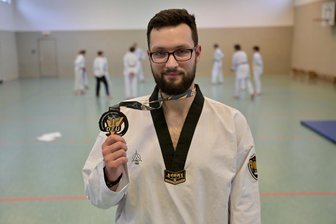 Doppelte Bronzemedaille für Aue bei den Deutschen Taekwondo-Meisterschaften - Justin Unger (SG Nickelhütte) gewann bei den Deutschen Meisterschaften im Taekwondo Bronze.
