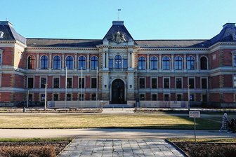 Doppeltes Pech: Im Zwickauer Landgericht wartet schon die Polizei - Das Landgericht in Zwickau.