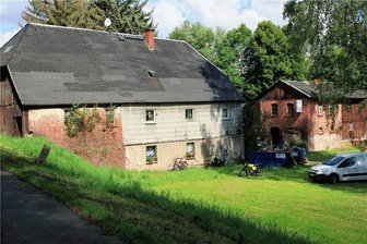 Dorf- und Heimatverein Mechelgrün bekommt aus DDR-Parteienvermögen Geld zur Sanierung der Oberen Mühle - Die Obere Mühle in Mechelgrün soll saniert werden.