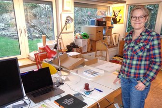 Dortmunder Illustratorin kommt zur Zeichenstunde nach Lunzenau - Die Dortmunder Illustratorin Lotte Wagner wird auch am Karfreitag in Lunzenau im Eisenbahnmuseum zeichnen.