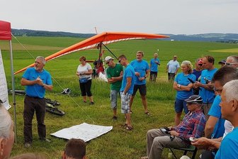Drachenflieger drängen auf lange Pacht - Im Juni 2019 fand zum zweiten Mal ein Qualifizierungswettbewerb für die Weltmeisterschaft in Thierfeld statt.