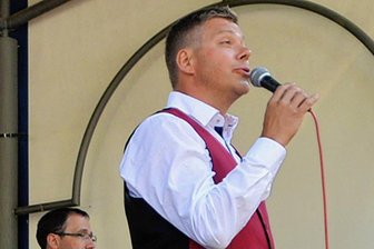 Drebacher feiern Einheitsfest nach - Wird mit den Heidelbachtalmusikanten selbst auftreten: Organisationsleiter Sven Melzer. 