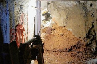 Drei-Brüder-Stollen am Schneckenstein wird zum Kraftakt - Enorme Verbrüche im Stollen erschweren den Fachleuten vom Schachtbau Nordhausen die Sanierungsarbeiten.