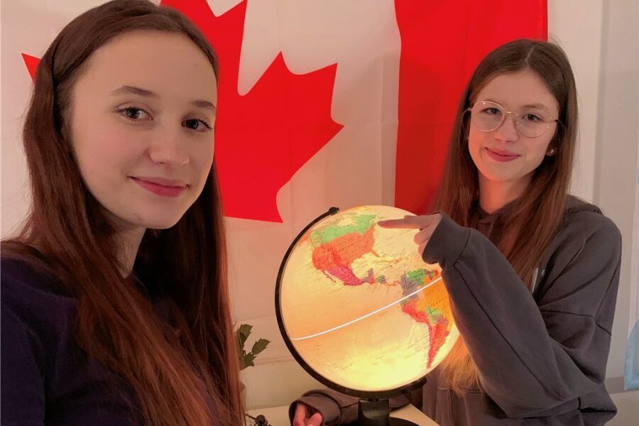 Drei Freundinnen aus Neuhausen sehen sich in Kanada wieder - Laura und Leonie Prezewowsky aus Neuhausen freuen sich auf ein Wiedersehen mit ihrer Freundin in Kanada.Foto: Susi Prezewowsky