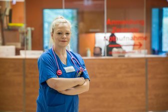 Drei Jahre provisorische Notaufnahme: So geht es am Erzgebirgsklinikum weiter - Rund 14.000 Patienten werden jährlich in der Stollberger Notaufnahme behandelt. Mit steigender Tendenz, sagt Chefärztin Christin Dylong.