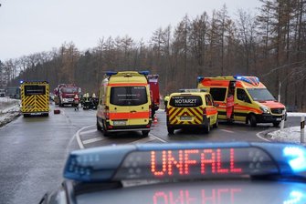 Auf der S299 hat es am Dienstagmorgen gekracht.