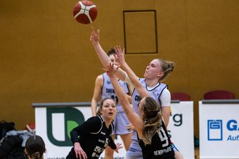 Drei Siege in drei Spielen: Basketballerinnen der Chemcats Chemnitz starten optimal ins neue Jahr - Lilly Küppers war beim Sieg der Chemcats gegen Grünberg zweitbeste Werferin für Chemnitz.