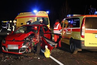 Drei Verletzte bei schwerem Unfall nahe Mittweida -
