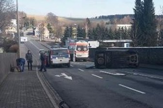 Drei Verletzte bei Unfall auf der B 171 -