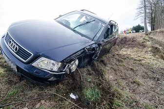 Drei Verletzte nach Unfall auf der B173 -