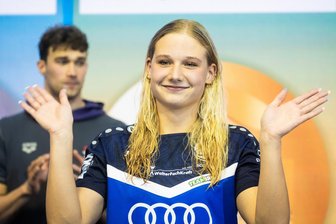 Dreifache Deutsche Meisterin: Die Chemnitzer Schwimmerin, die einfach nicht verlieren kann - Lise Seidel hatte bei den Deutschen Meisterschaften allen Grund zum Strahlen. Sie gewann drei Goldmedaillen und freut sich jetzt auf die WM in Singapur.