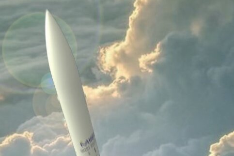 Dresdner Forscher bauen erste eigene Rakete - Ein erster Entwurf: So könnte die Rakete einmal aussehen.