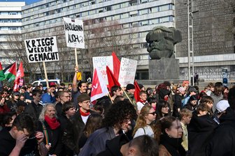 Dritter „Schulstreik gegen die Wehrpflicht“ in Chemnitz - Zweimal wurde in Chemnitz bereits gegen eine Wiedereinsetzung der Wehrpflicht demonstriert.