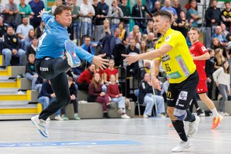 Drittliga-Handballer aus Oberlosa verwerfen einfach zu viel, um etwas mitzunehmen - Schon im letzten Spiel ist es für Oberlosa gegen Oftersheim/Schwetzingen nicht ideal gelaufen. Miroslav Nedoma (rechts) steuerte in Balingen-Weilstetten wieder fünf Tore zum Endergebnis bei.