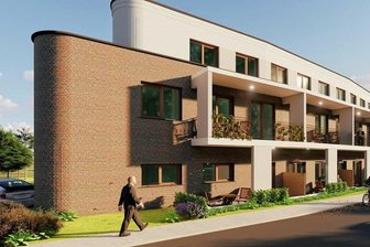 DRK baut in Brand-Erbisdorf Wohnungen fürs Alter - So soll es aussehen: Das neue Soziale Zentrum soll neben 31 Wohneinheiten auch Räume für Betreuungsstellen erhalten. 